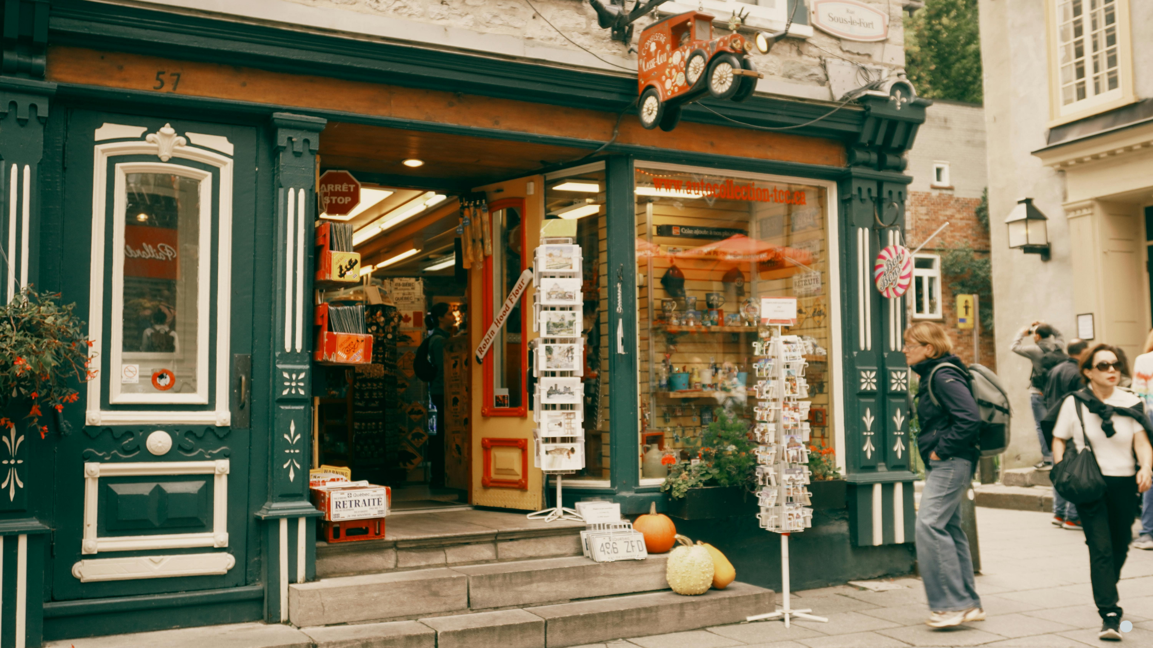 Canadian small business storefront